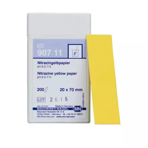 Nitrazine yellow paper